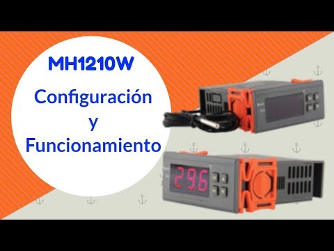 Configuración del controlador de temperatura MH1210W