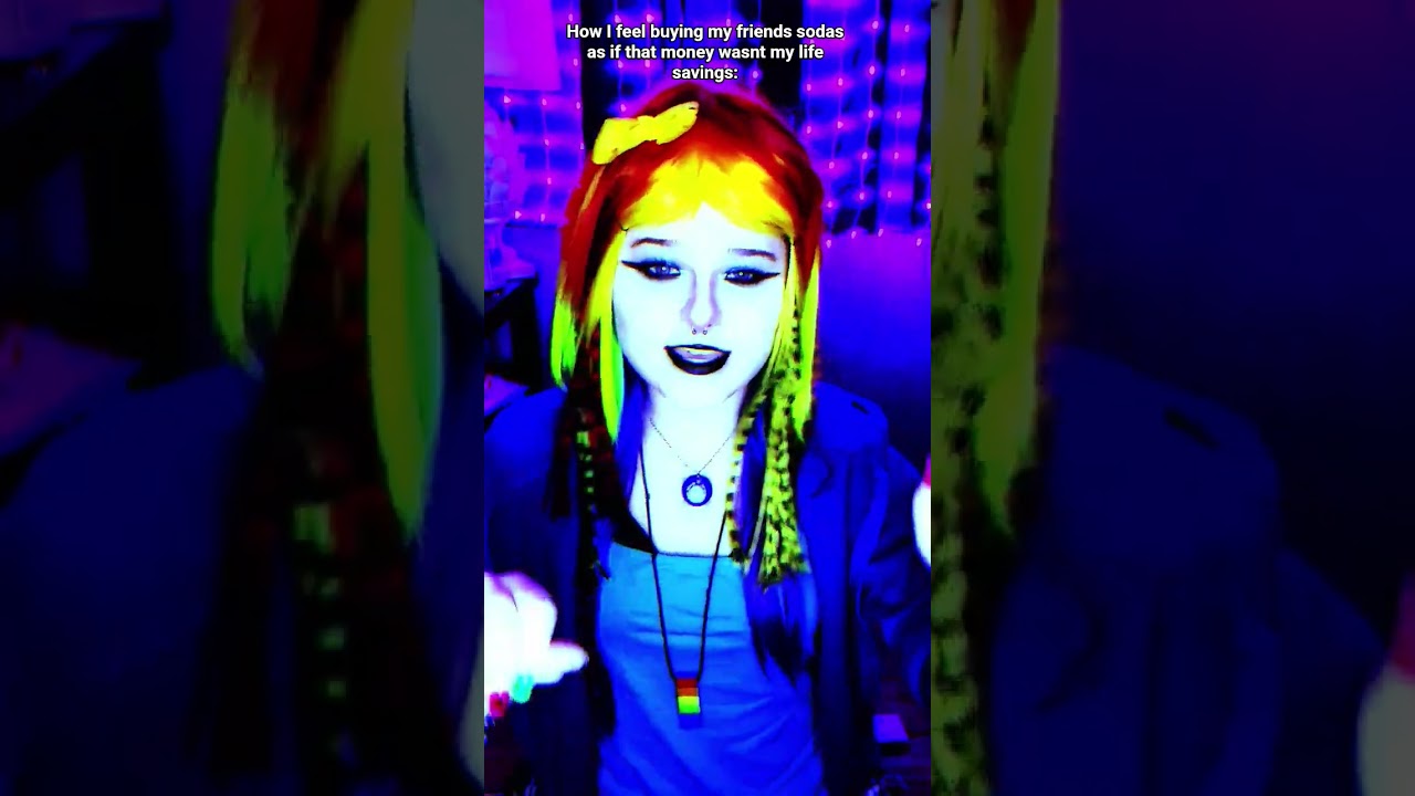 trash post #cosplay #trending #viral #relatable #fyp #mlp #rainbowdash #alt #scene #boost #goviral