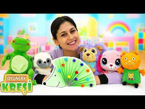 Oyuncak Kreşinde Eğlence! Ayşe ile Kirpi Yapıyoruz ve Sebze Yiyoruz! 🖍️✂️