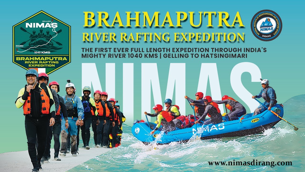 “First-Ever River Rafting World Record on the Brahmaputra| Col Ranveer Singh Jamwal