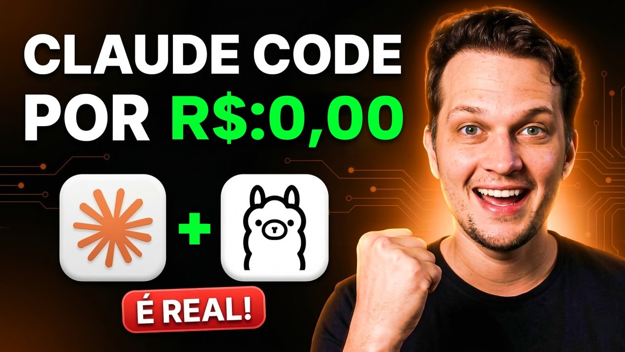 Claude Code 100% GRÁTIS com Ollama (Sem Pagar NADA)