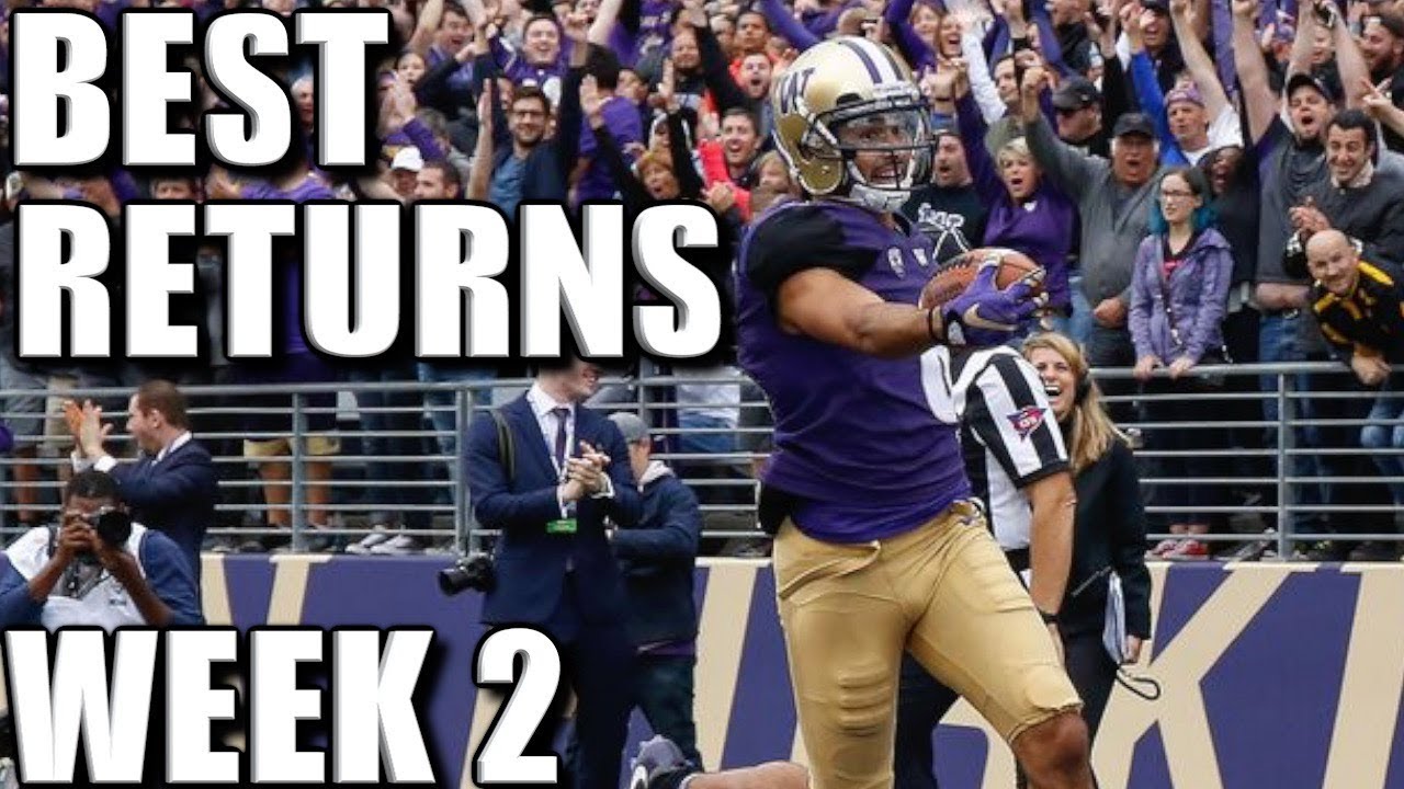Best Kick/Punt Returns of Week 2 of the 2017 College Football Season