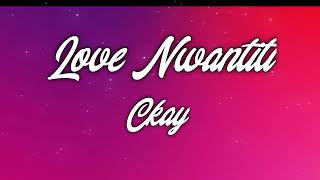 Ckay-Love Nwantiti (Letra/Lyrics)