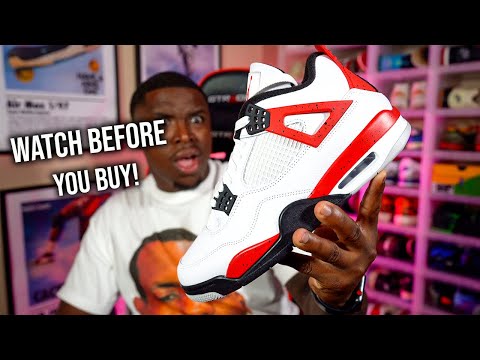 Dont Buy Air Jordan 4 Red Cement Before Watching This