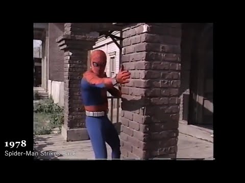 Spiderman strikes Back-1978 🕷/Evolution of Spiderman movie/  #spiderman