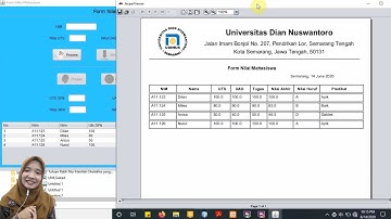 Print Menggunakan Jesper IReport