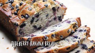 Easy Blueberry Banana Bread | Delicious Blueberry Recipe | MOLCS Easy Recipes