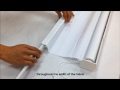 Zebra Roller Shade Instruction video