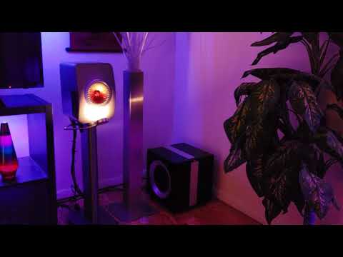 KEF LS50W + KEF R400B Subwoofer Demo