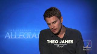 Theo James flirts in Interview for The Divergent Series:  Allegiant