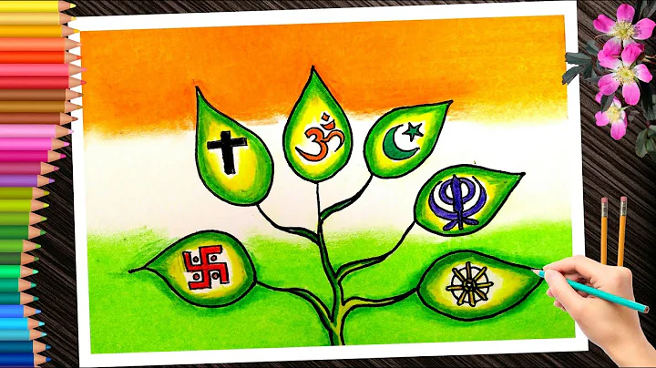 National unity day poster/ rashtriy Ekta Diwas drawing/unity in diversity drawing/ unity day drawing