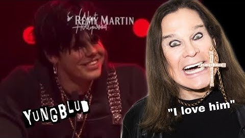 OZZY OSBOURNE LOVES YUNGBLUD!!!