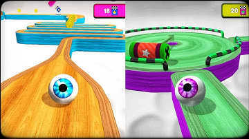 Going Balls (Vs) New Ball Speedrun Walkthrough:iOS,Android Color Ball Run New Update 117