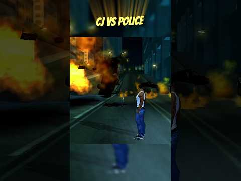 CJ VAS POLICE ๐#rockstargames #gamplay #viral #shorts #watch #highlights #gta #like #subscribe #view