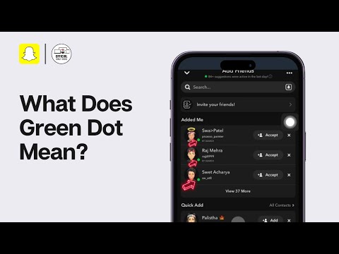 What Does Green Dot On Snapchat Mean