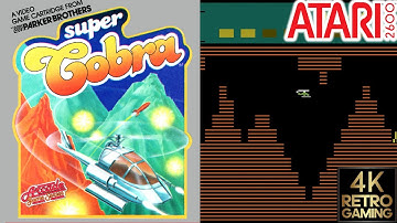 Super Cobra Atari 2600 4k Gameplay