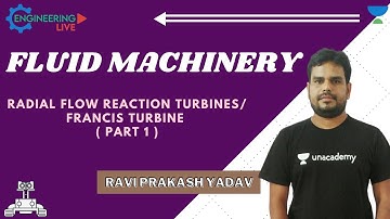 L 40 | Radial Flow Reaction Turbines/ Francis Turbine Part 1 | Fluid Machinery | GATE 2021 | Ravi