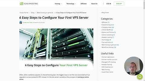 ScalaHosting  - 6 Easy Steps to Configure Your First VPS Server