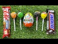 Lollipops Unpacking ASMR 🍭 Chupa Chups Surprise Lollipops, Kinder Joy | Satisfying Video