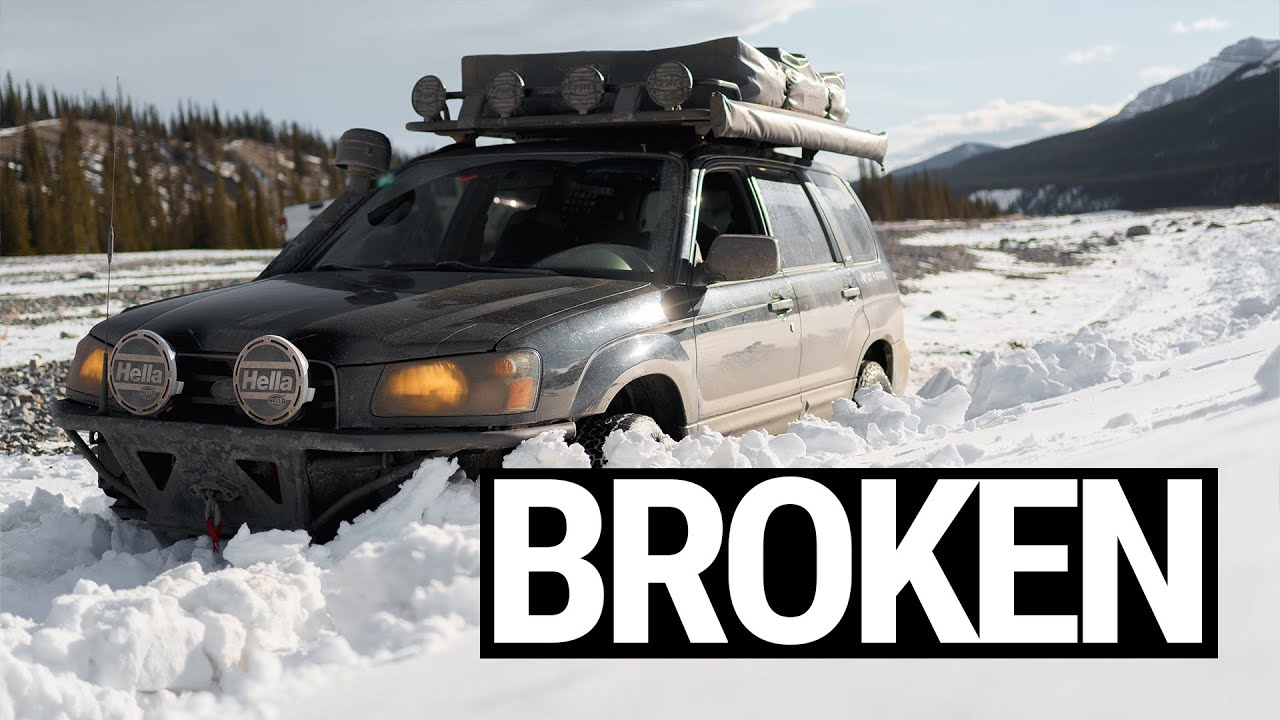 Subaru Forester Broke Down in the Snow!