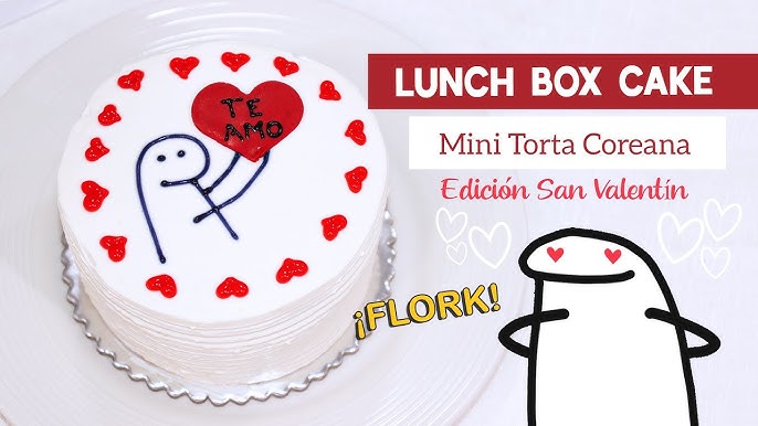 pastel de flork memes, LONCH BOX CAKE de DEFORMITO