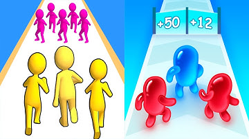 Join Clash 3D VS Join Blob Clash 3D - All Levels Gameplay Android, ios (Part 145)