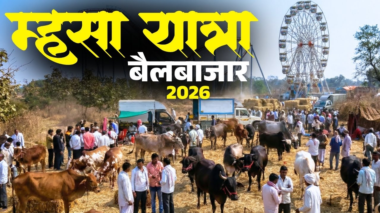 Mhasa Yatra 2026 ! बैलबाजार म्हसा | ठाणे जिल्ह्यातील सर्वात मोठी म्हसा यात्रा ! 🔥