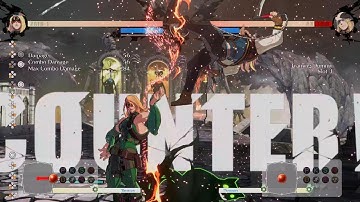 Zato-1 mid screen CH2HS combo with oki set up (Guilty Gear -Strive-)