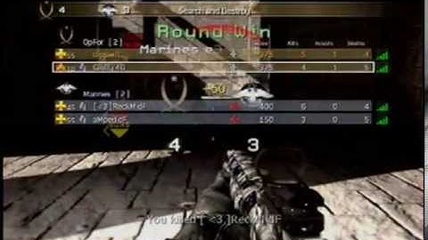 Gamebattles - CoD4 Doubles - iNF NeRd 1v2