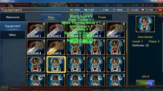 three kingdoms orignal open chest and combine and fuse screenshot 3
