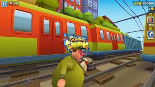 SUBWAY SURFERS CLASSIC GAMEPLAY PC HD 2024 - CLOCKWORK JOHNNY SHARPEED BOARD