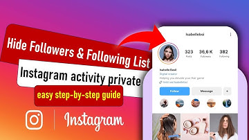 🔒 How to Hide Followers & Following List on Instagram (2025 Update – Android & iOS)