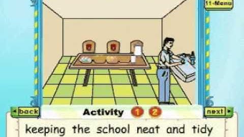 Learn Evs - Class 1 - Good Habits Part-2 - Animation