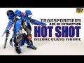 Transformers Age of Extinction Hot Shot Deluxe Class figure review