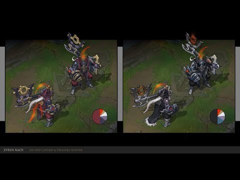 League of Legends - Fanmade New Champion Zyren Kaos | Bounty Hunter