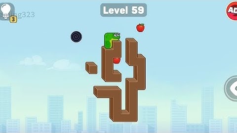 Snake Puzzle Slither to Eat level 59