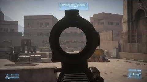 aim_headshot - custom Battlefield 3 VU map