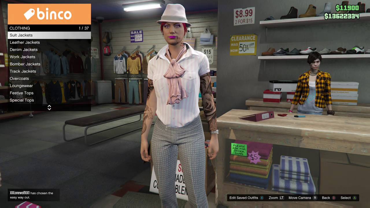 Grand Theft Auto Online female no top glitch YouTube