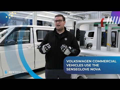 SenseGlove Nova VR Training for Volkswagen