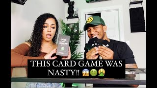 WE PLAYED ONE OF THE NASTIEST CARD GAMES EVER!! 😱🤮