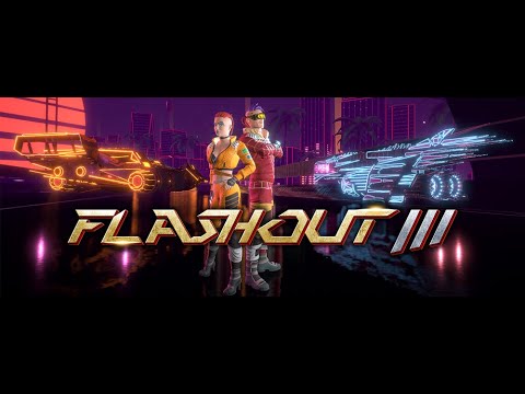 FLASHOUT 3 - PlayStation/Xbox Gameplay Trailer! Ultimate anti-gravity racer by Jujubee!