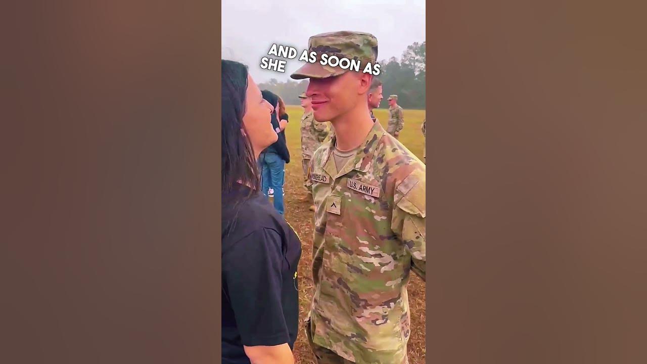 Soldier Reunited With Her Twin Sister ❤️