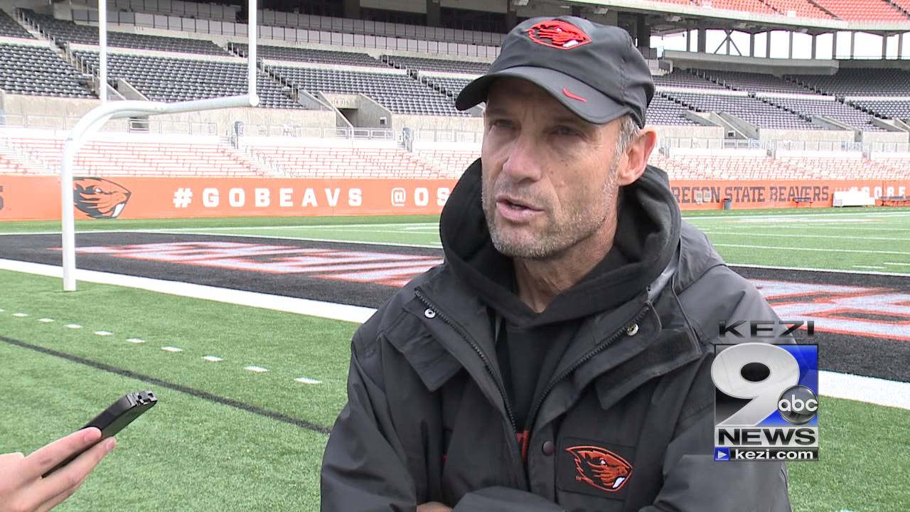 Mike Riley After Practice (11/6/14) - YouTube