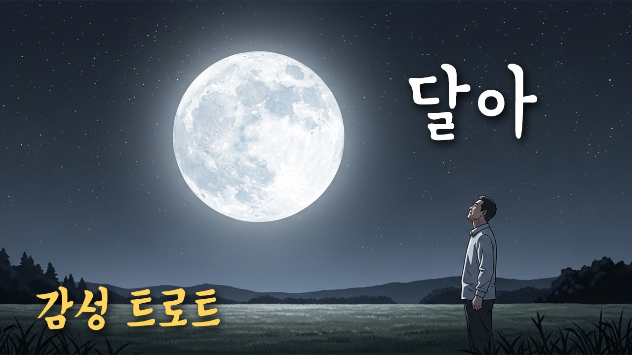 「달아」 정통 트로트, 달에게 묻는 그리움 | 서음가