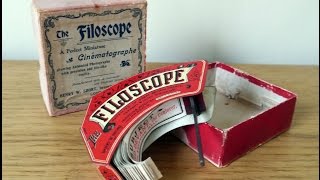Filoscope viewer - David Devant magician around 1900