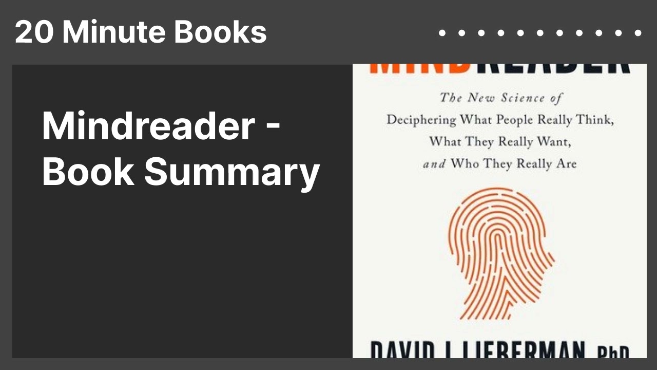 Mindreader - Book Summary