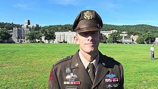 Maj. Gen. Jeffrey A. VanAntwerp USMA'98 New CG 25th Infantry Division Visiting West Point 9- 12-26.