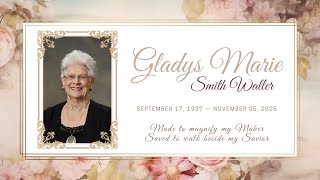 Gladys Waller Memorial Slideshow