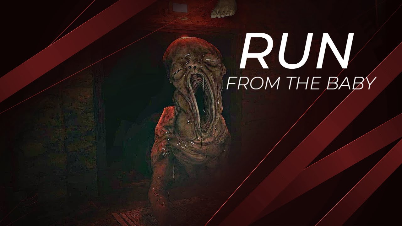 RUN FROM THE BABY MONSTER - YouTube Moments - Raw Footage