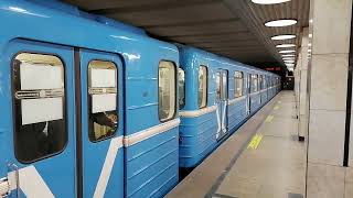 Новосибирск Площадь Маркса - Речной Вокзал + сборник поездов 24.11. 2023